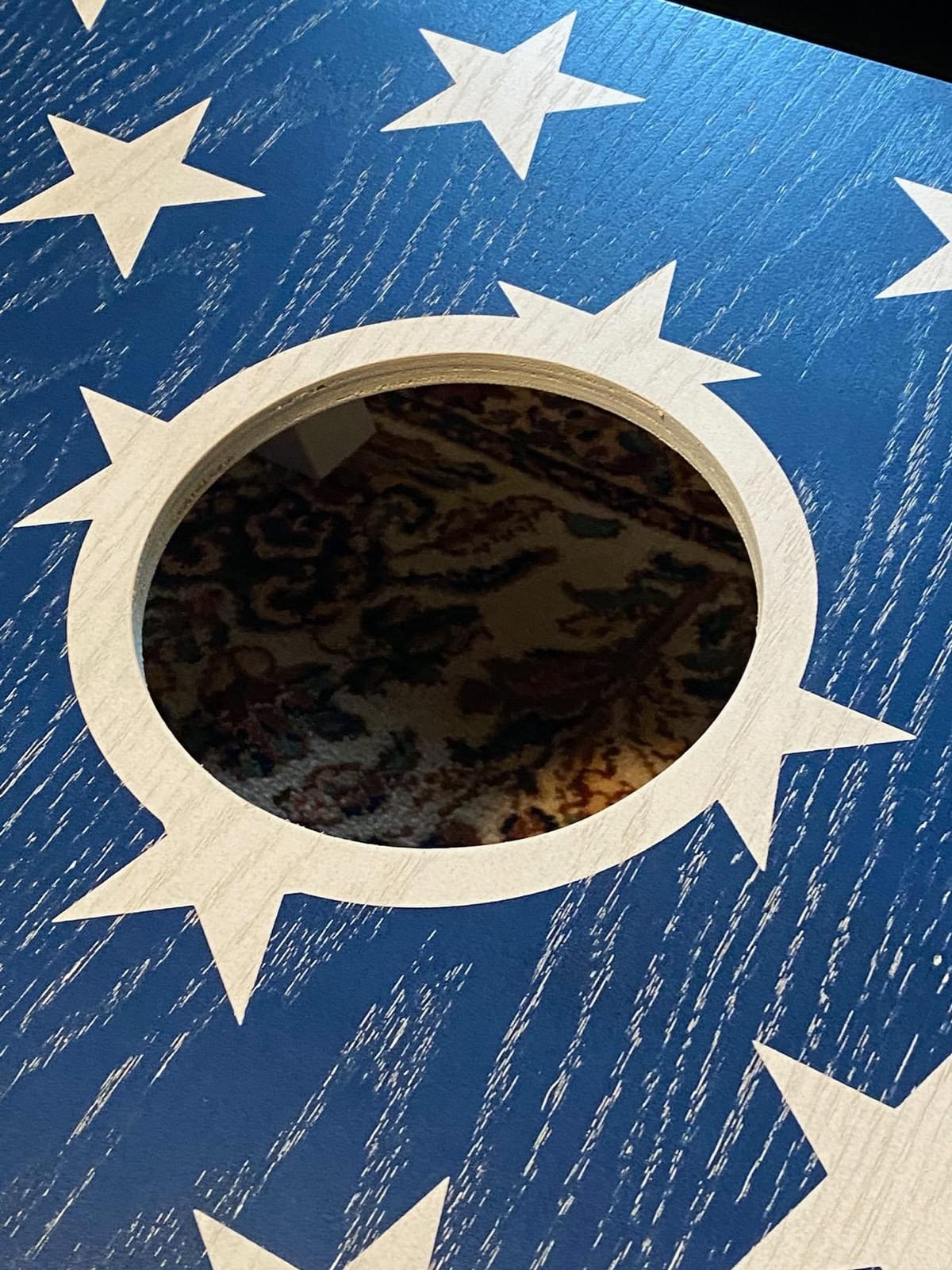 GoSports 4 x 2 ft Flag Series Wood Cornhole Sets - American Flag or State Flags - Includes 2 Regulation Size Boards, 8 Bean Bags, Carrying Case and Rules customer photo 2