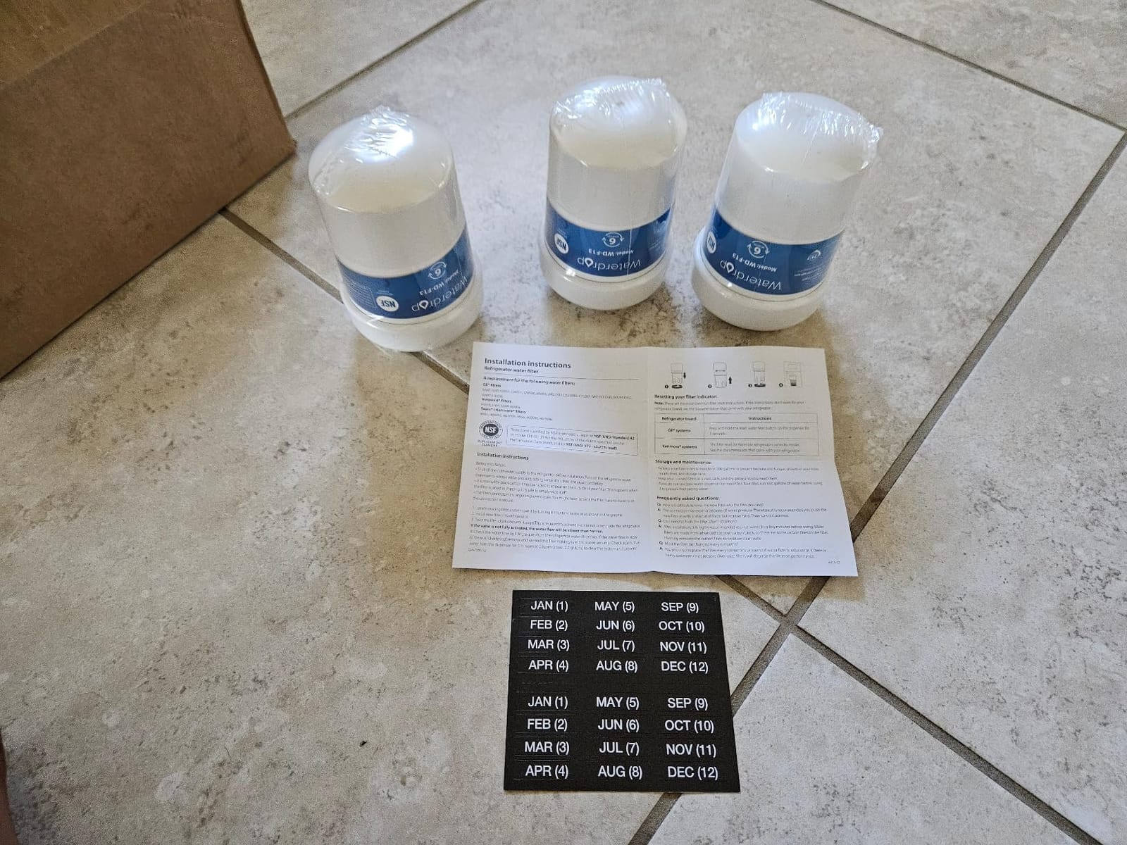 Waterdrop WD-F13 Refrigerator Water Filter Replacement for GE MWF, 3 Pack customer photo 1