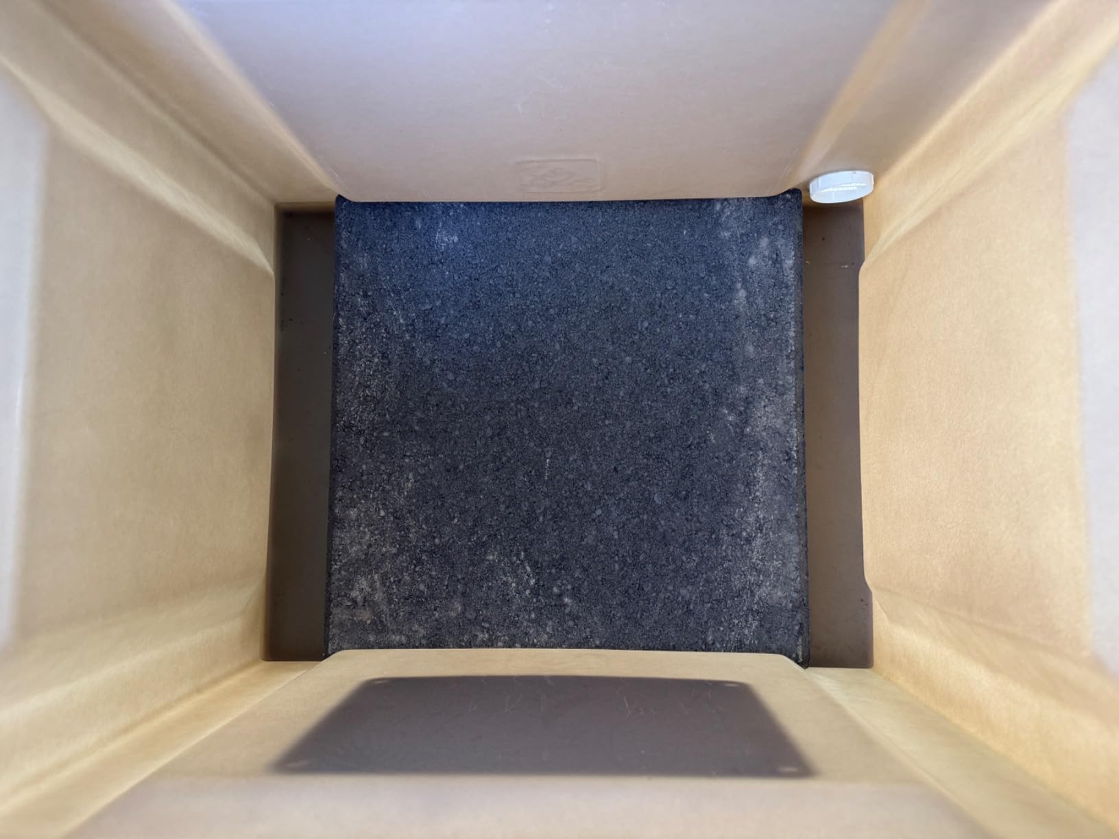 Step2 Express Parcel Delivery Box, Large Outdoor Package Bin with Lid, Weather-Resistant, Mocha customer photo 1