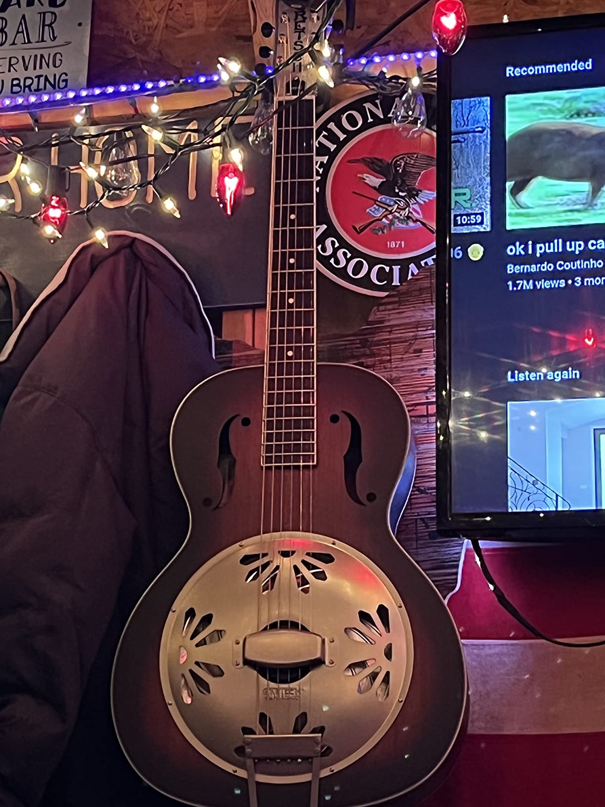 Gretsch G9241 Alligator Mahogany Round Neck Acoustic Electric Resonator - 2-Color Sunburst, Padauk Fingerboard customer photo 1