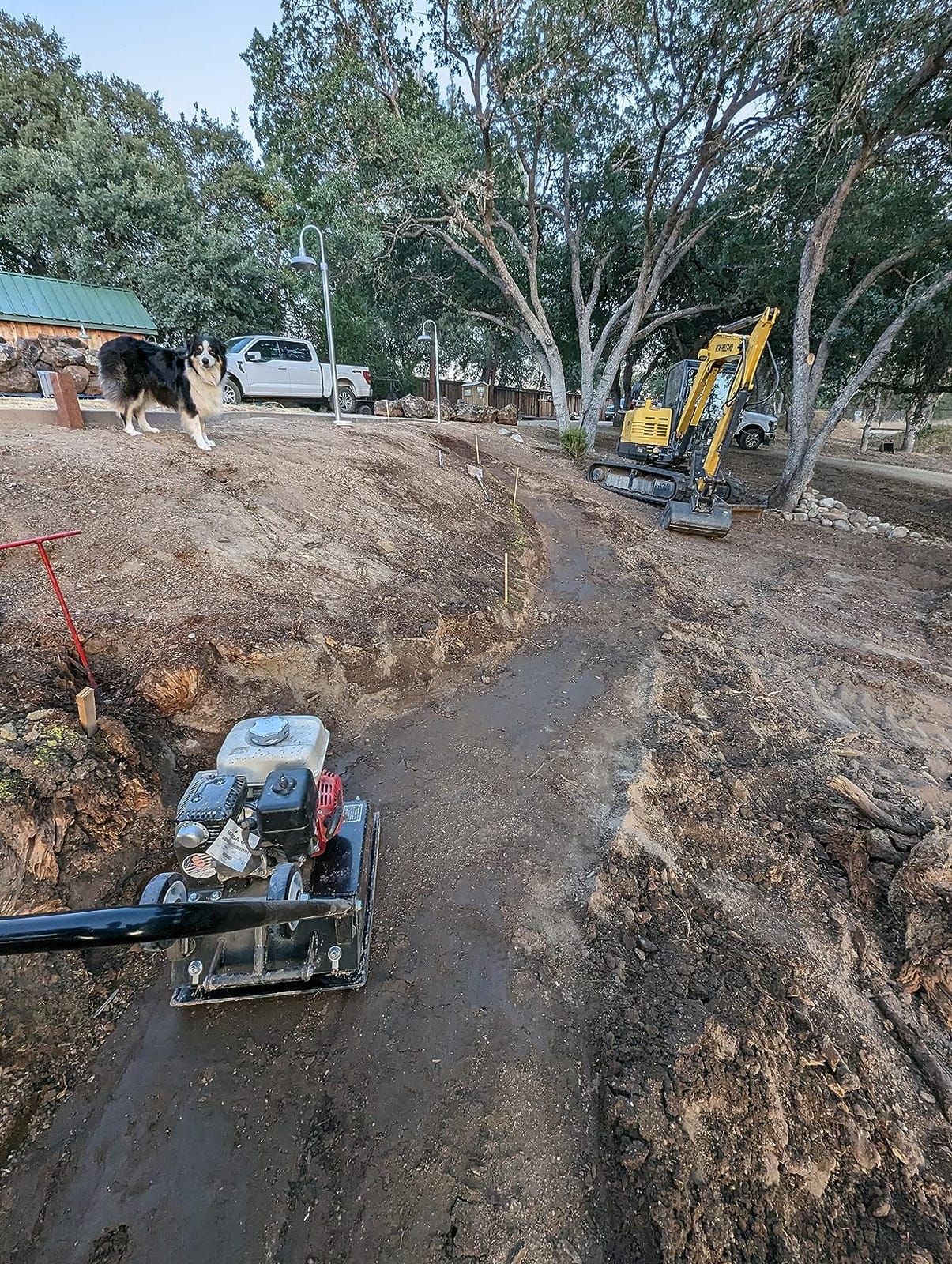 Tomahawk 5.5 HP Honda Vibratory Plate Compactor Tamper for Ground, Gravel, Dirt, Asphalt, Compaction GX160 Engine customer photo 2