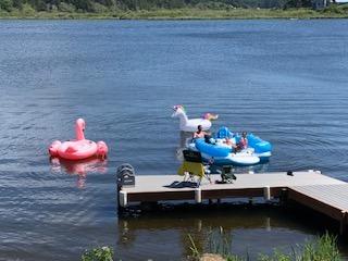 Jasonwell Giant Inflatable Unicorn Pool Float Floatie Ride On with Fast Valves Large Rideable Blow Up Summer Beach Swimming Pool Party Lounge Raft Decorations Toys for Kids Adults customer photo 1