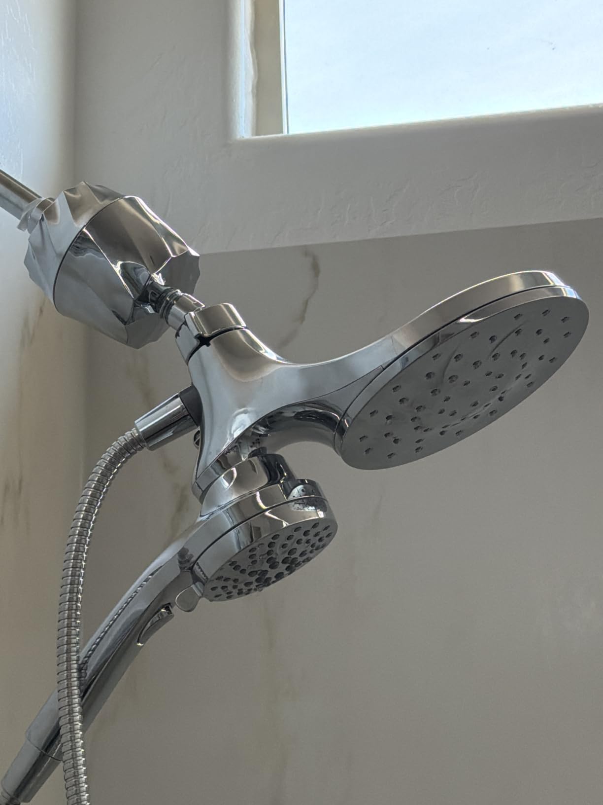 Moen 26009 Engage Chrome Magnetix 2-in-1 Combo Rain Showerhead customer photo 2