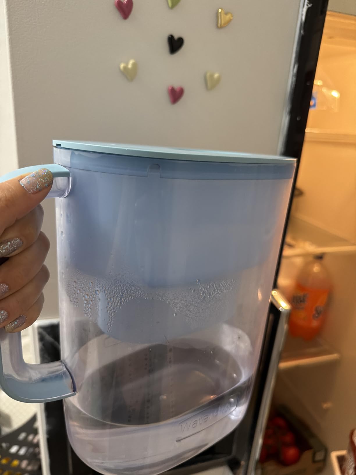 Waterdrop PT-07B Water Filter Pitcher, 10-Cup, NSF Certified, Blue | 200-Gallon Long-Life Filter customer photo 1