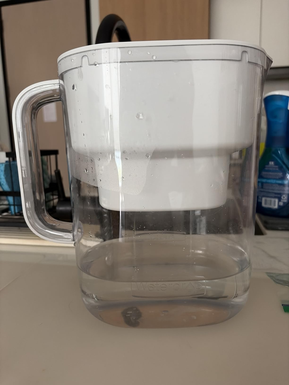 Waterdrop PT-07B Water Filter Pitcher, 10-Cup, NSF Certified, Blue | 200-Gallon Long-Life Filter customer photo 2