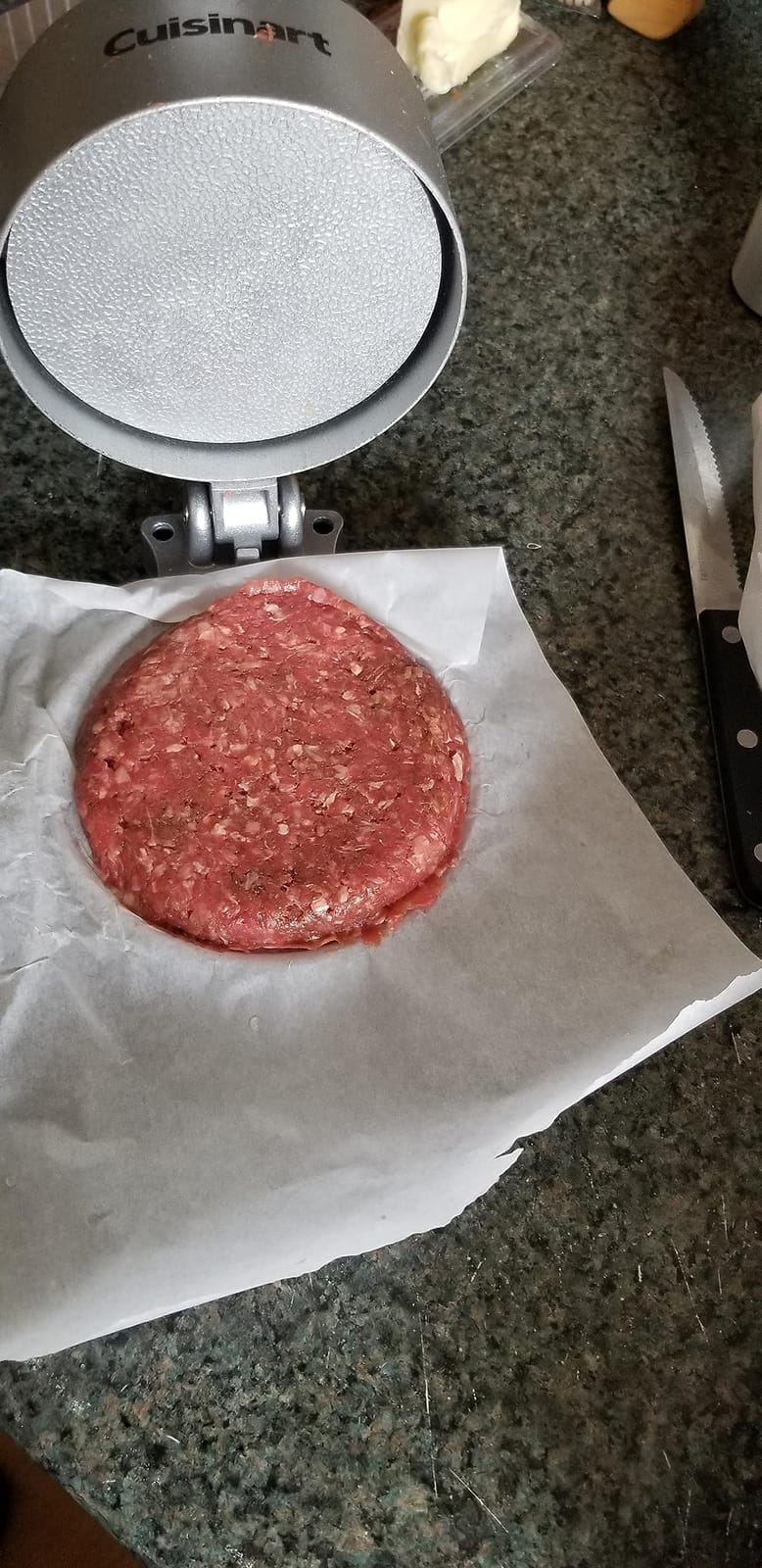 Cuisinart CABP-300 Adjustable Burger Press, Makes 1/4lb to 3/4lb Patties | Hamburger press patty maker for various patty sizes with 4