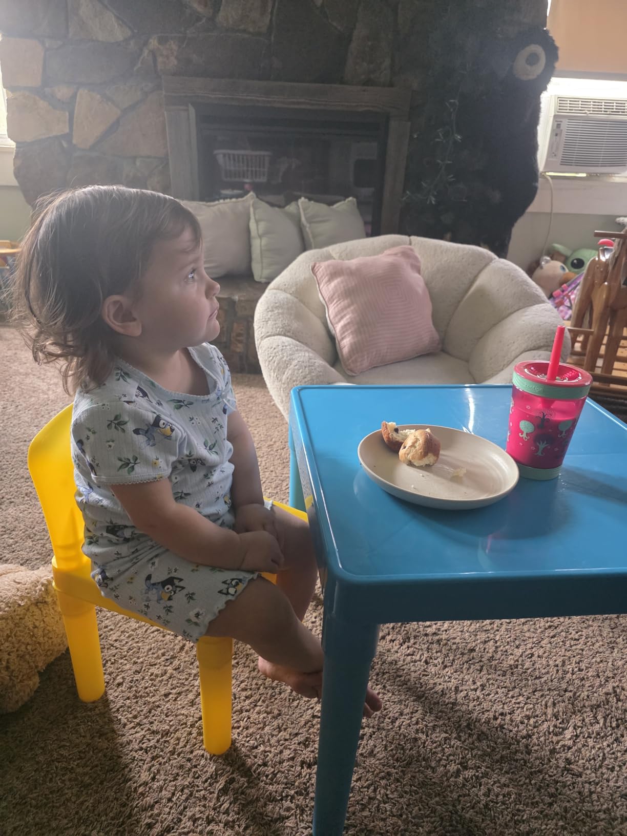 Humble Crew Toddler Table and Chair Set for Kids, Plastic, Indoor Outdoor customer photo 1
