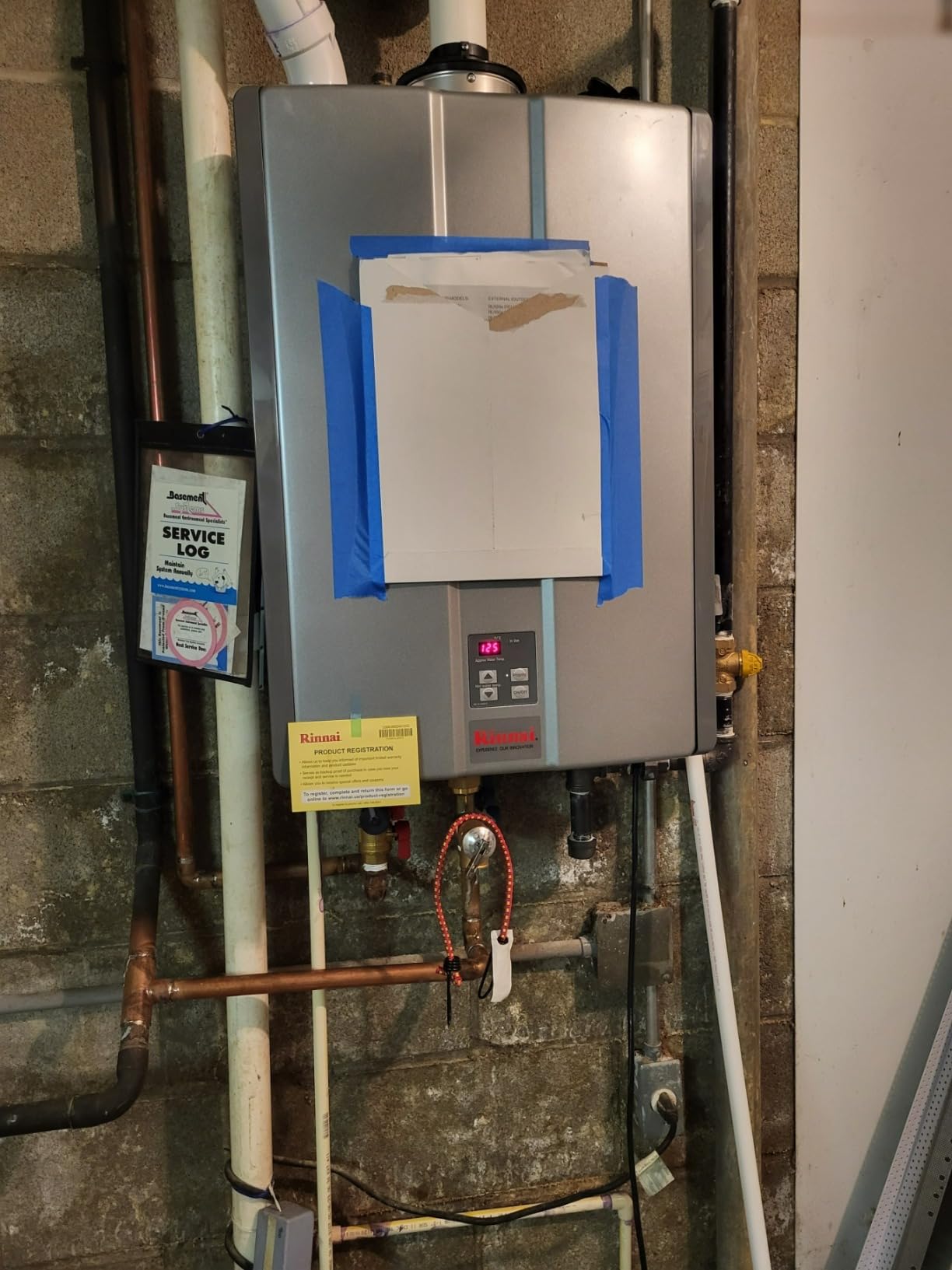 Rinnai RU199iN Condensing Tankless Hot Water Heater, 11 GPM, Natural Gas, Indoor Installation customer photo 2