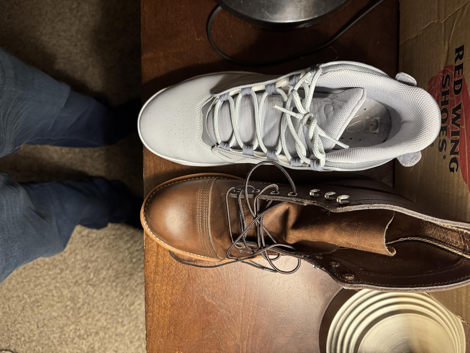 Heritage Iron Ranger Men Boot | Full Grain Leather, Goodyear Welt, Vibram 430 Mini-Lug Outsole customer photo 2