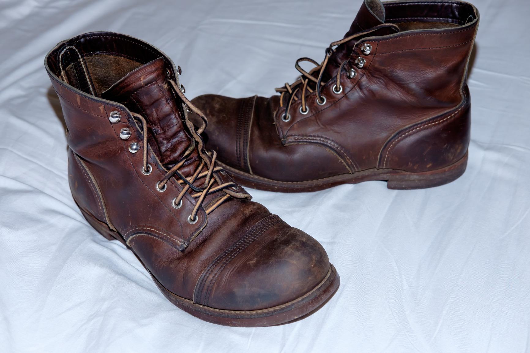 Heritage Iron Ranger Men Boot | Full Grain Leather, Goodyear Welt, Vibram 430 Mini-Lug Outsole customer photo 1