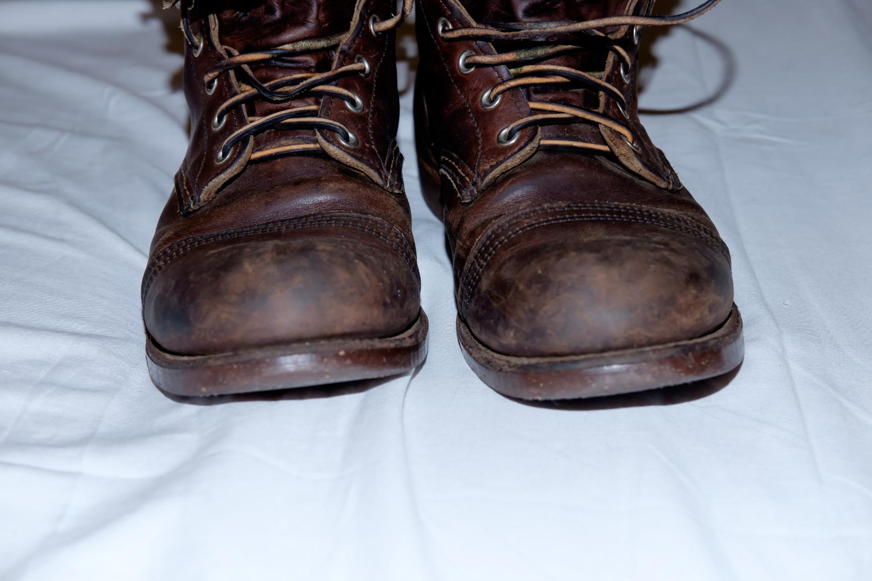 Heritage Iron Ranger Men Boot | Full Grain Leather, Goodyear Welt, Vibram 430 Mini-Lug Outsole customer photo 2