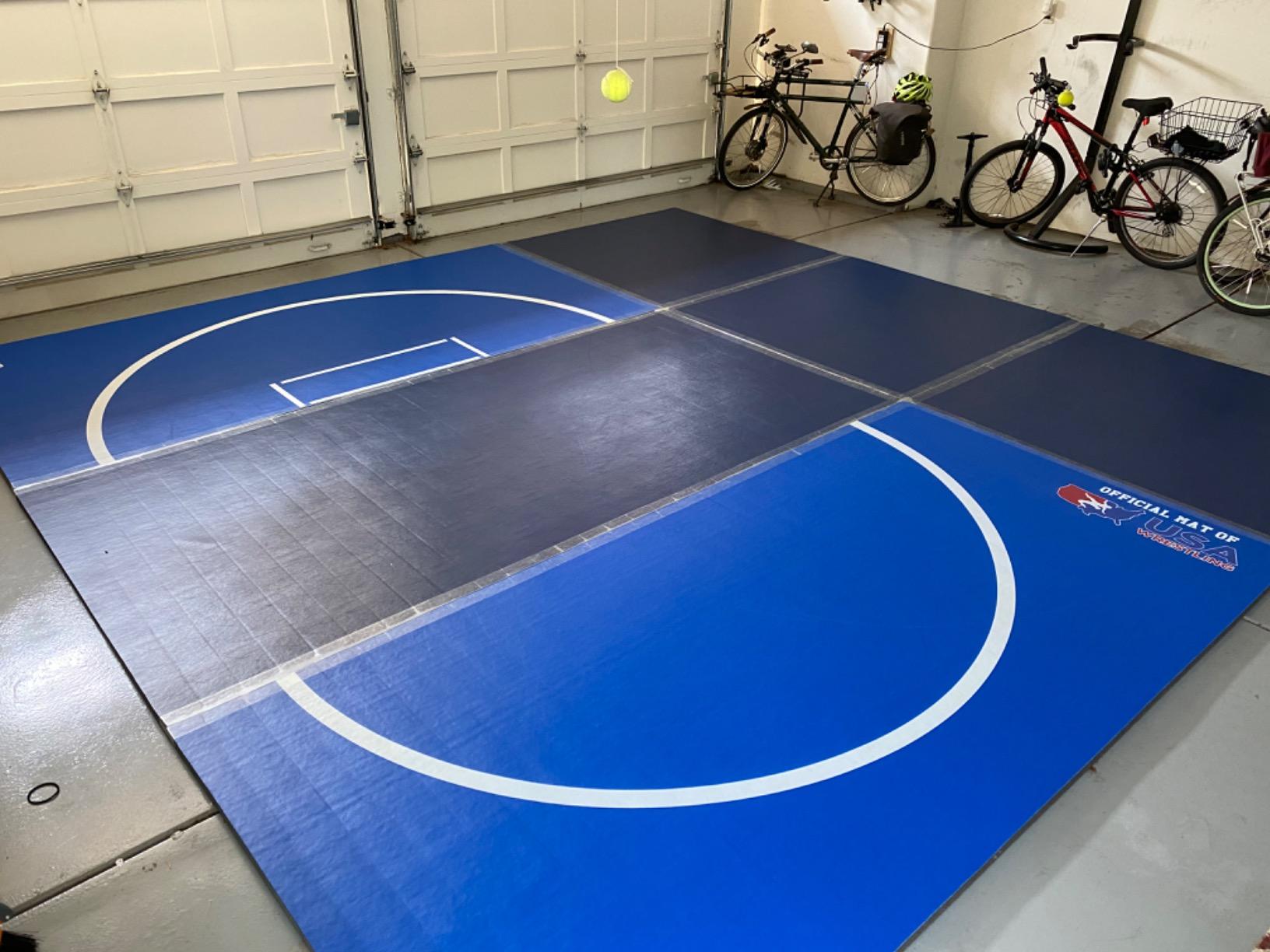 Dollamur Wrestling Mat for Home, 5'x10', Portable, Lightweight-Made in USA customer photo 1