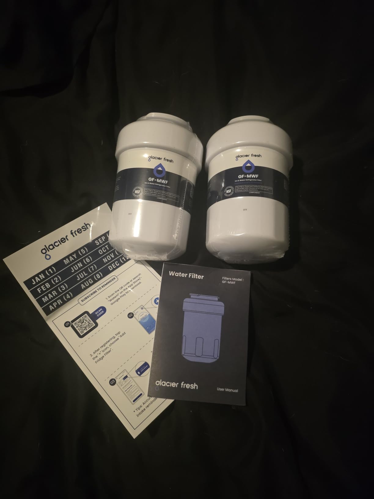 GLACIER FRESH MWF Refrigerator Water Filter Compatible with GE, 1-Pack customer photo 2