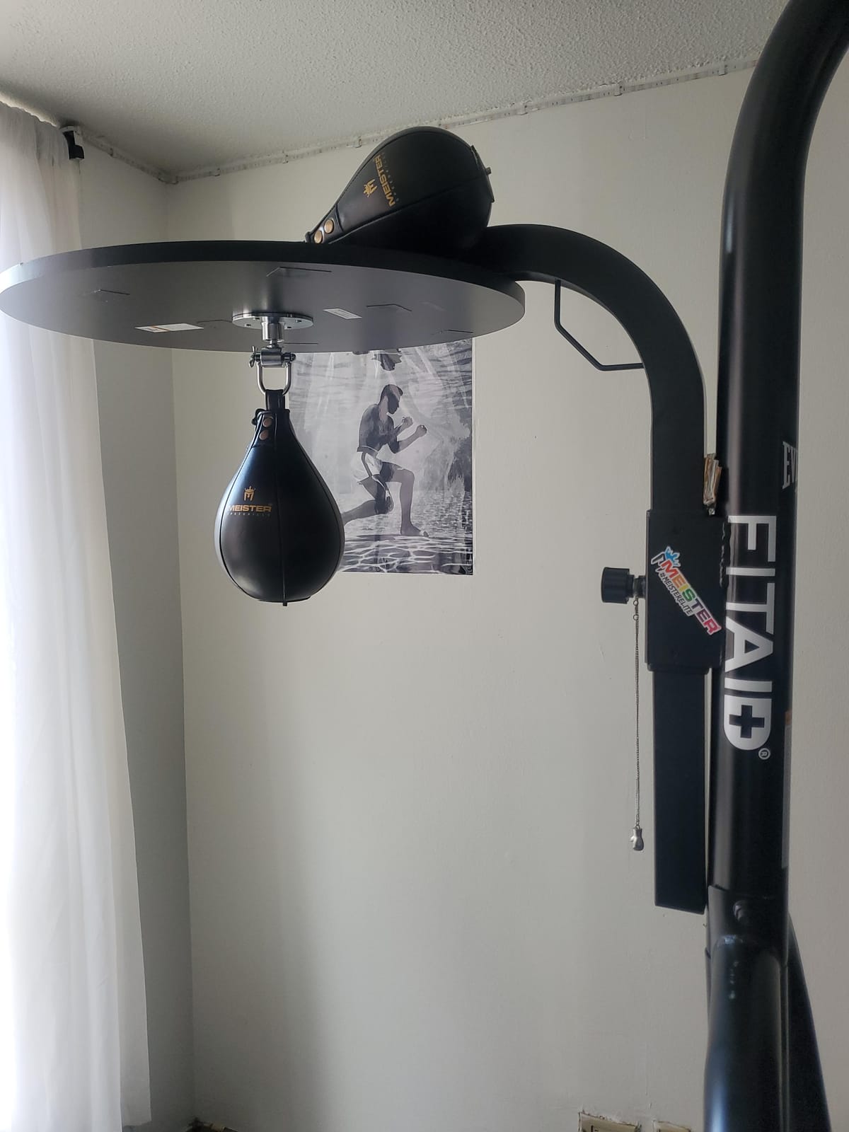 Meister SpeedKills Leather Speed Bag with Lightweight Latex Bladder | Hand-stitched and gyro-balanced for true rebounds, 100% genuine cowhide leather, lightweight SpeedKills bladder customer photo 2