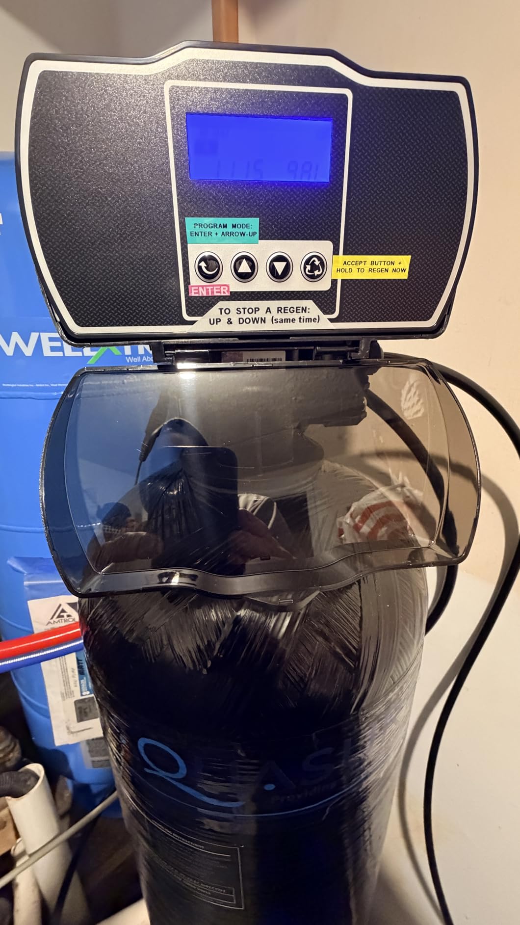Aquasure Harmony Series 64,000 Grains Whole House Water Softener with High Performance Automatic Digital Metered Control Head | Reduces Hardness & Minerals customer photo 2