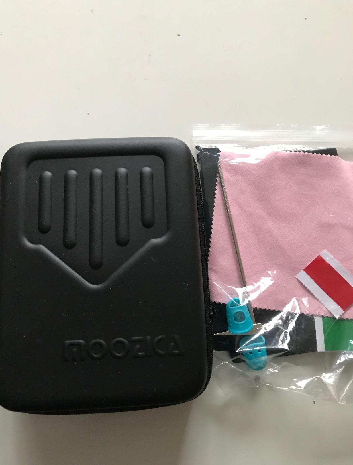 Moozica 17 Keys Kalimba Marimba, Solid Koa Wood Professional Thumb Piano Musical Instrument customer photo 2