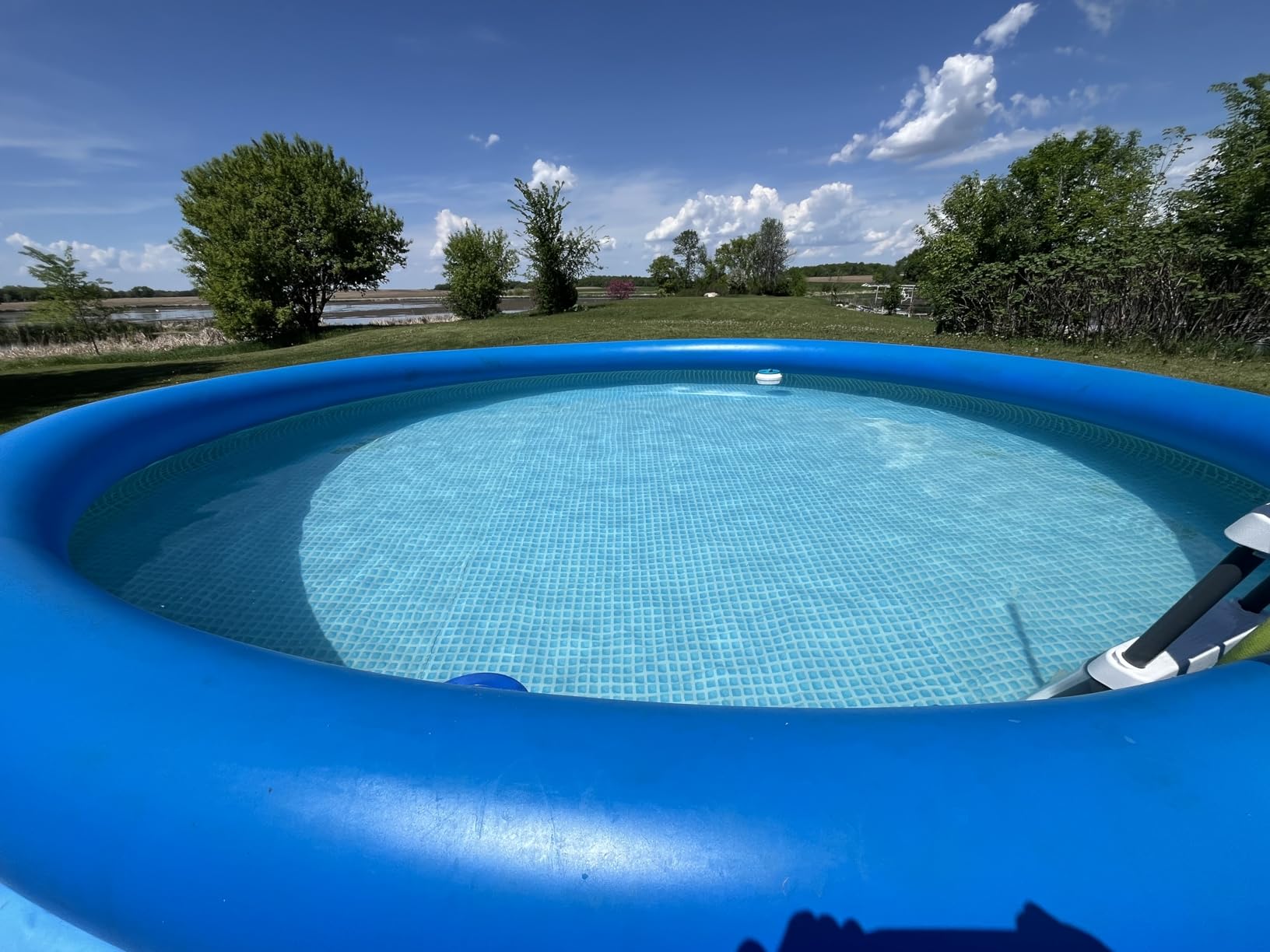 INTEX 2,100 GPH Krystal Clear Sand Filter Pump for Above Ground Pools, Swimming Pool Pump with Automatic Timer - Improved Circulation, Filtration, & Clarity customer photo 1