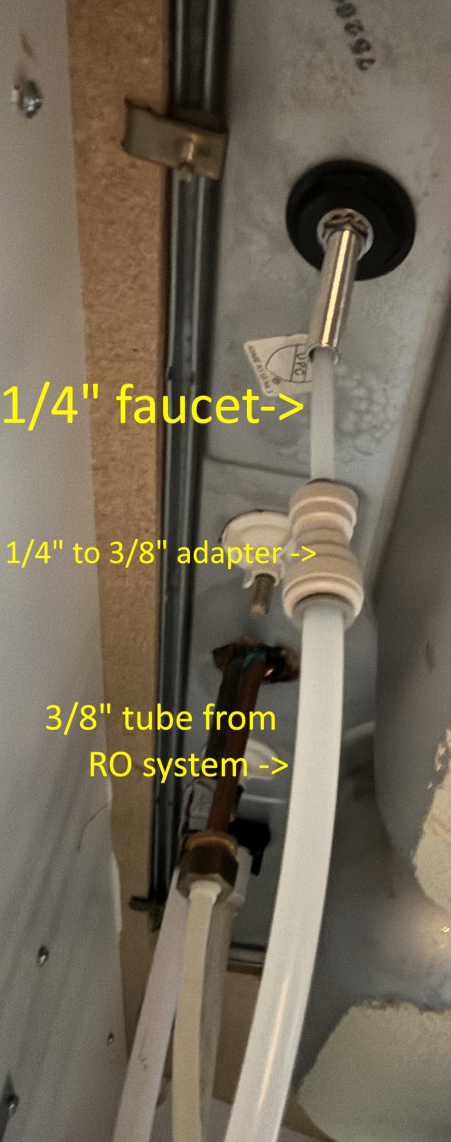 APEC Water RO-Hi, 5-Stage Under Sink Reverse Osmosis System, 3/8