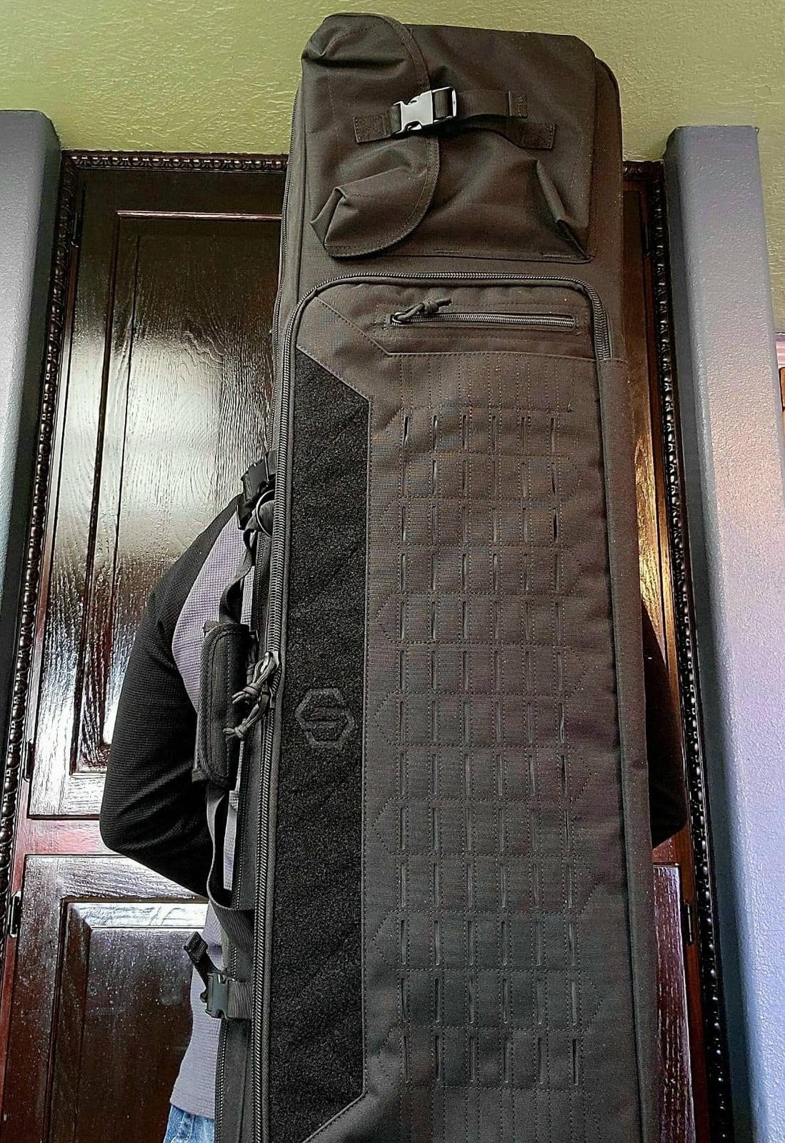 Savior Equipment Urban Warfare Tactical Double Long Gun Bag Case Backpack w/Pistol Handgun customer photo 2