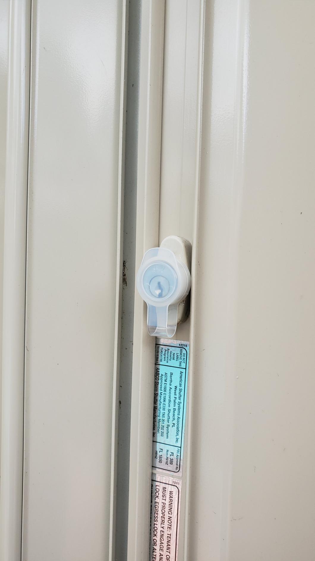 Dust Covers for HV or CF Keyed Locks, Accordion Shutters, Plastic Caps Hurricane Storm Shutters (10) customer photo 1