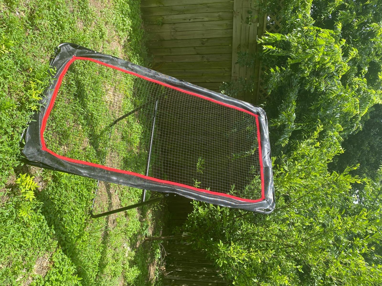 Premium 4x7ft Lacrosse Rebounder for Backyard Training - EST 2018 with 12 Month No Questions Asked Warranty customer photo 1