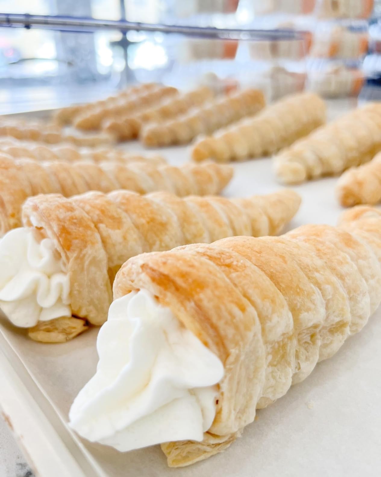 EUICAE Cream Horn Molds 5-inch Large Size Cream Horn Forms Pack of 16 customer photo 1
