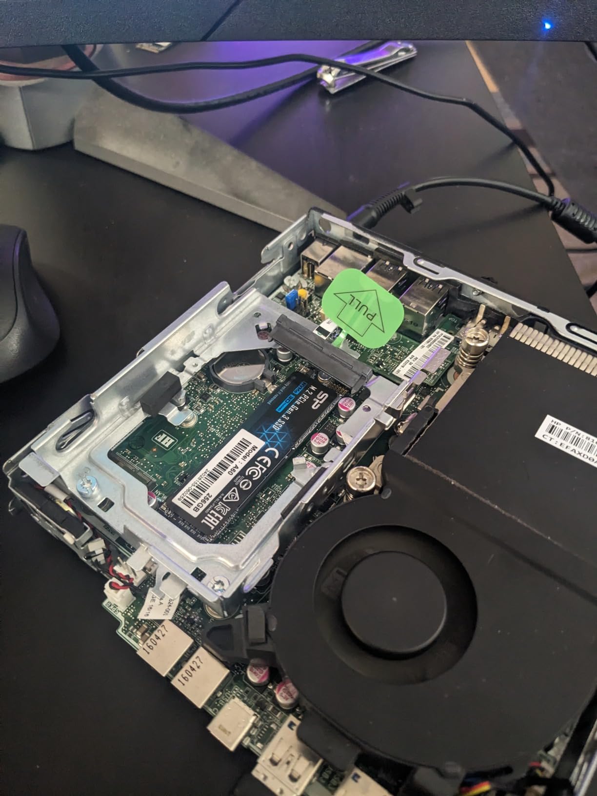 HP EliteDesk 800 G2 Desktop Mini Business PC, Intel Quad-Core i5-6500T up to 3.1G, 16GB DDR4, 240GB SSD, VGA, DP, Win 11 Pro 64 bit (Renewed) customer photo 2