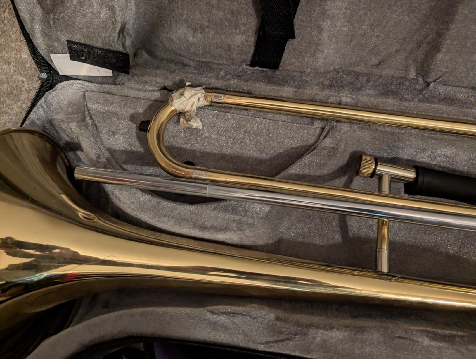 Eastar Bb Tenor Slide Trombone Beginner Student, Golden Brass Kit, ETB-330 customer photo 1
