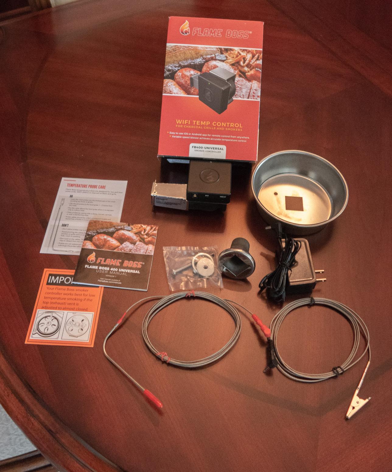 Flame Boss 400 Universal WiFi Smoker Temperature Controller customer photo 1