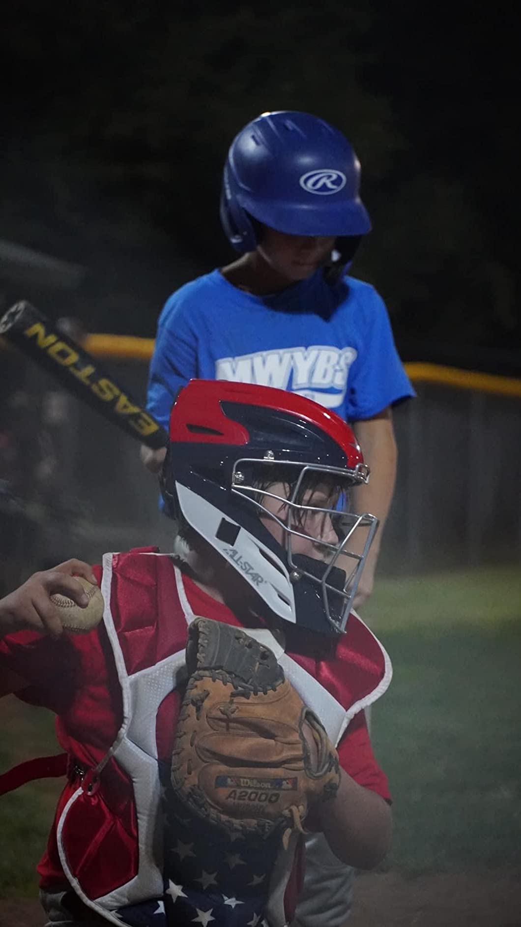 All-Star S7 Axis Ages 9 to 16 - Baseball Catching Equipment Kit (Includes Helmet, Chest Protector, Leg Guards), Meets NOCSAE customer photo 2