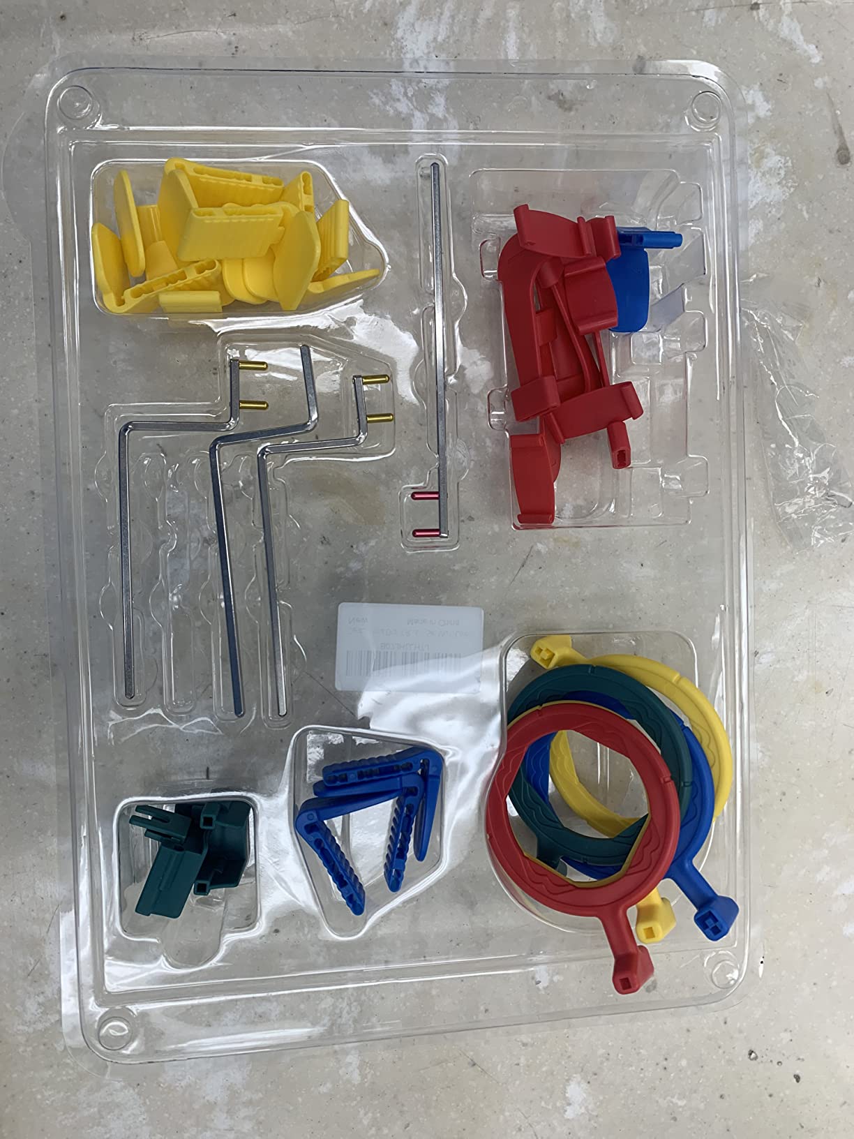 FPS 3000 XCP-DS Type Positioner Holders, Dental Intra Oral X-Ray Film Positioning System Complete Kit, Good for Students to Practice Xray Positioning, 1 Set Multi-Color (Not for Digital Sensor) customer photo 1