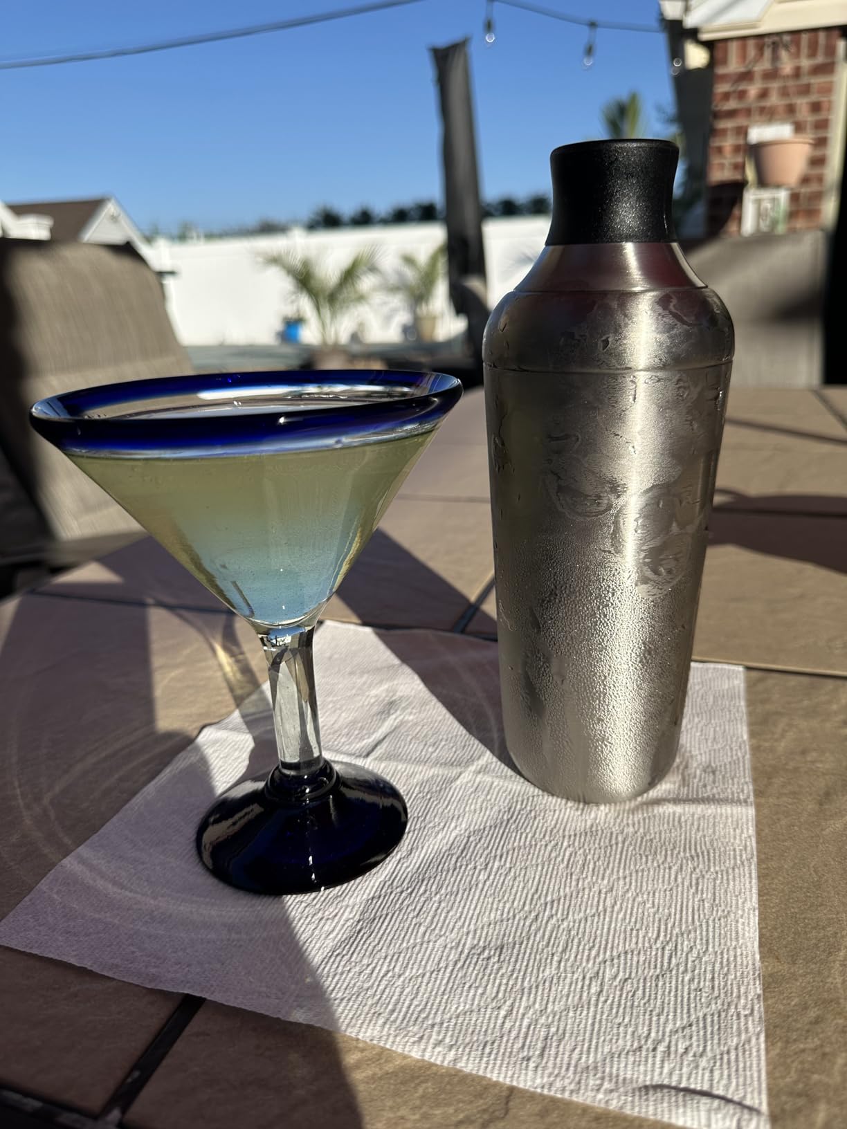 OXO Steel Cocktail Shaker with Strainer - 24 oz customer photo 2