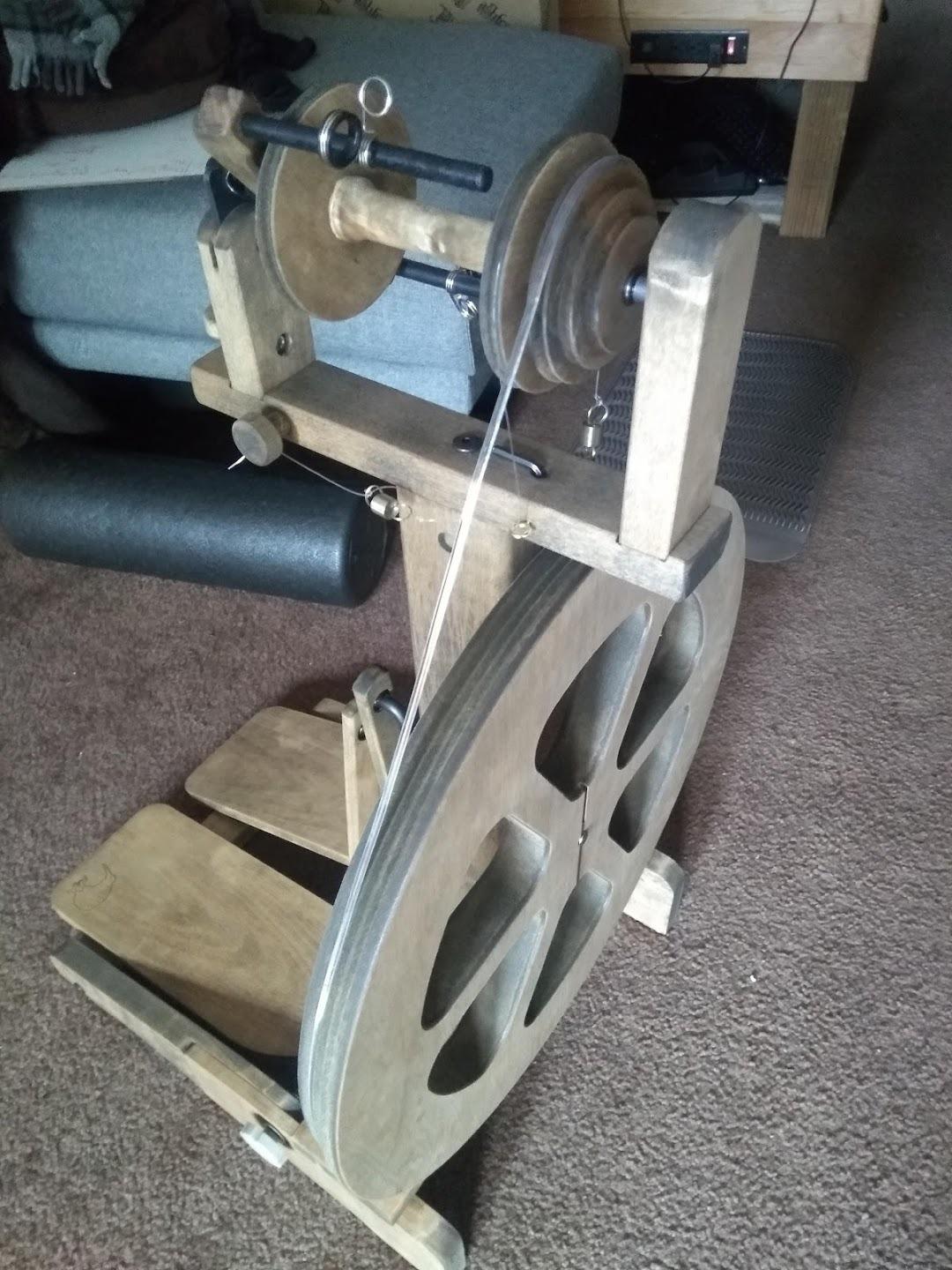 Ashford Kiwi 3 Spinning Wheel Unfinished customer photo 2