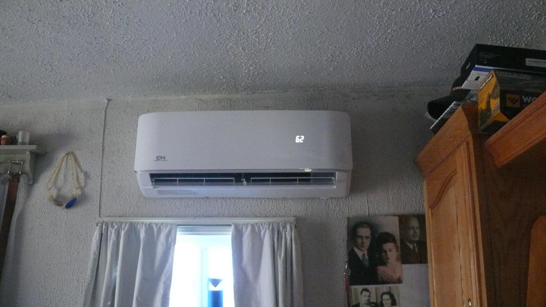 Cooper & Hunter 18,000 BTU 2-Zone Wall Mount Mini Split, 22.5 SEER, 230V | 12K+12K BTU, 25FT Install Kits, Smart Kits, Heat Pump, 1.5 Ton, Inverter, Pre-Charged R-410A, Ductless customer photo 2