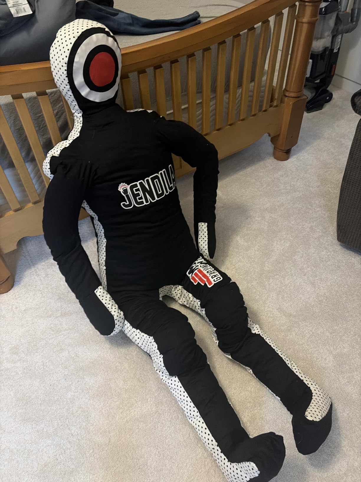 Grappling Dummy MMA Jiu Jitsu - Grappling Wrestling Dummy - Made from Durable Canvas Fabrics - MMA Dummy for Multiple Drills UNFILLED customer photo 1