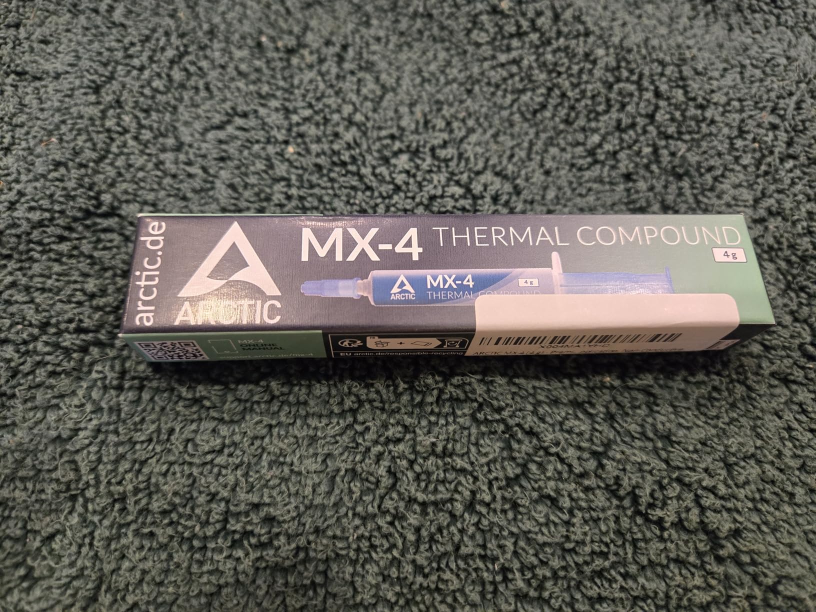 ARCTIC MX-4 (4 g) - Premium Performance Thermal Paste for All Processors customer photo 1