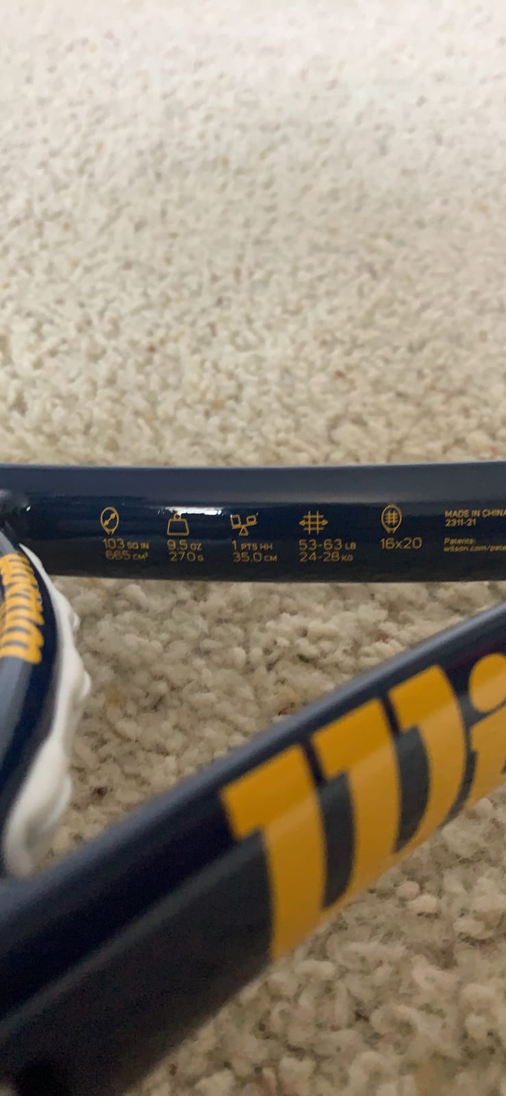 Wilson Profile Adult Recreational Tennis Racket customer photo 2
