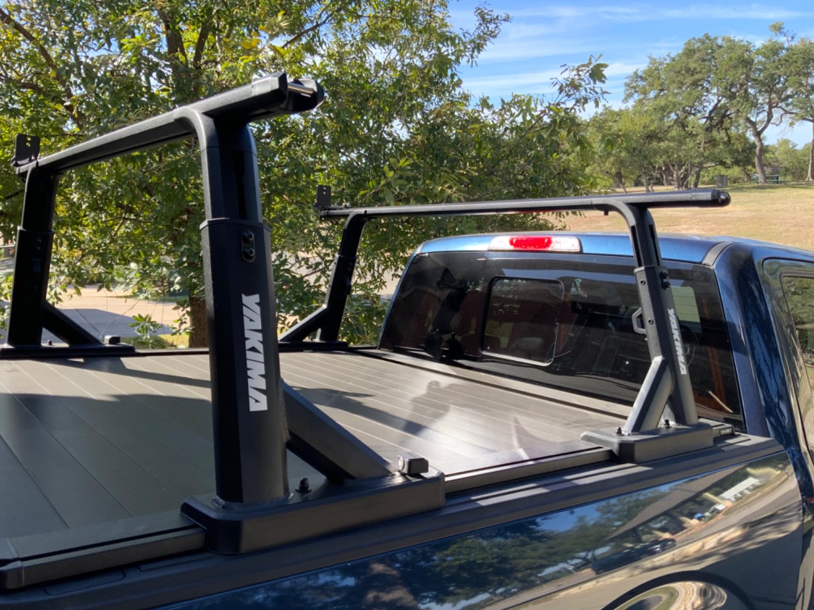 Yakima Adjustable Truck Bed Rack with Tie Down Points & T-Slots, Overhaul HD, Black - Heavy-Duty Hauling Accessories for Travel and Camping - Ideal for Kayaks, Surfboards, and Bikes customer photo 1