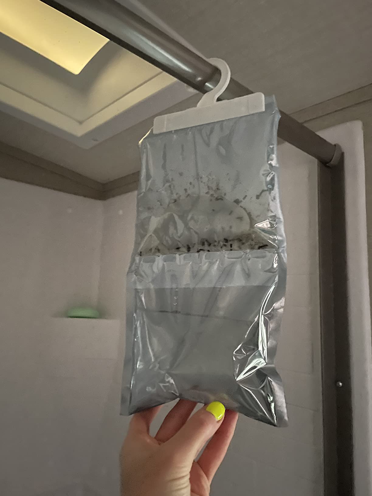 4 Pack Moisture Absorber Hanging Bags, Boat Dehumidifier with Charcoal customer photo 1
