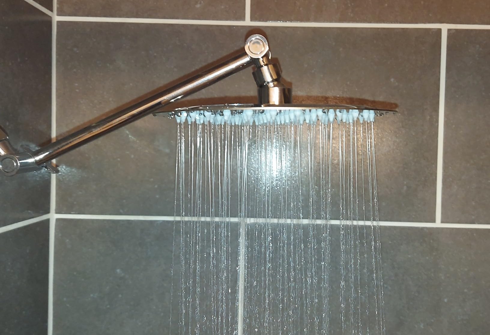 NearMoon Rain Shower Head, Ultra-Thin Design-Pressure Boosting, Awesome Some Experience, High Flow Stainless Steel Rainfall Head (8 Inch,Chrome Finish) customer photo 2