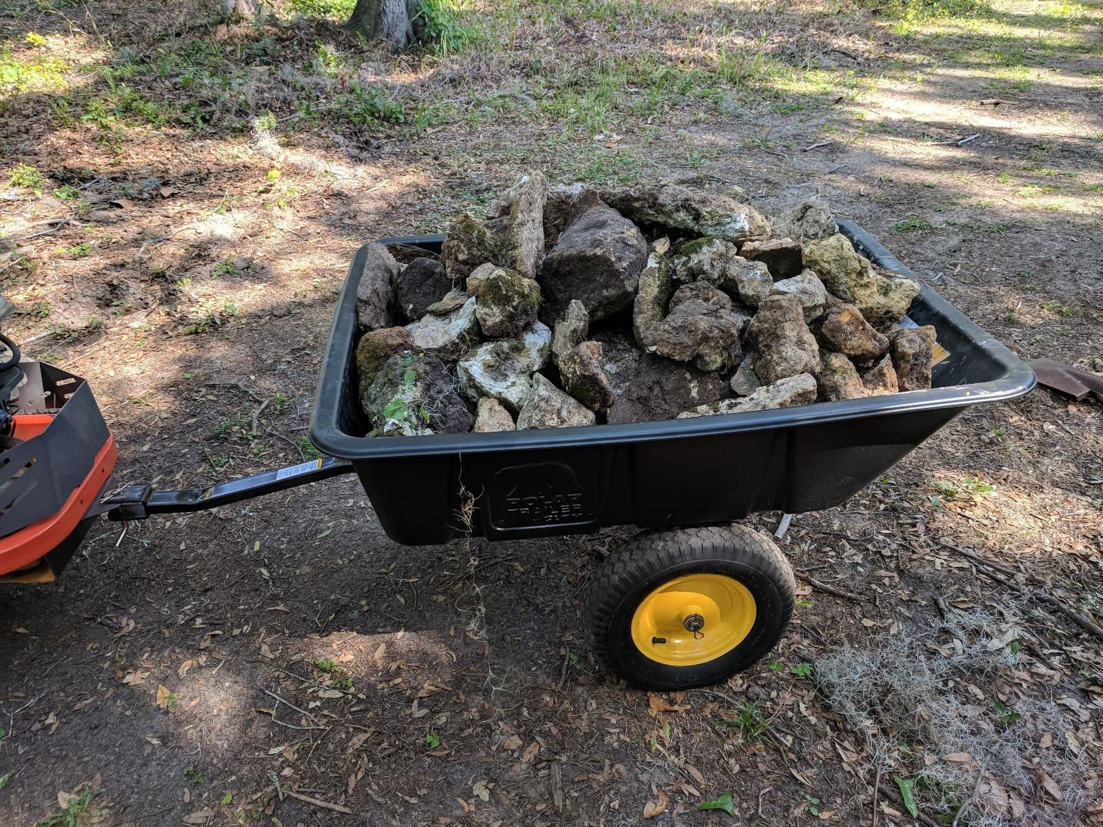 Polar LG7 Lawn & Garden Trailer, 600 lb Capacity Model 9393 customer photo 2
