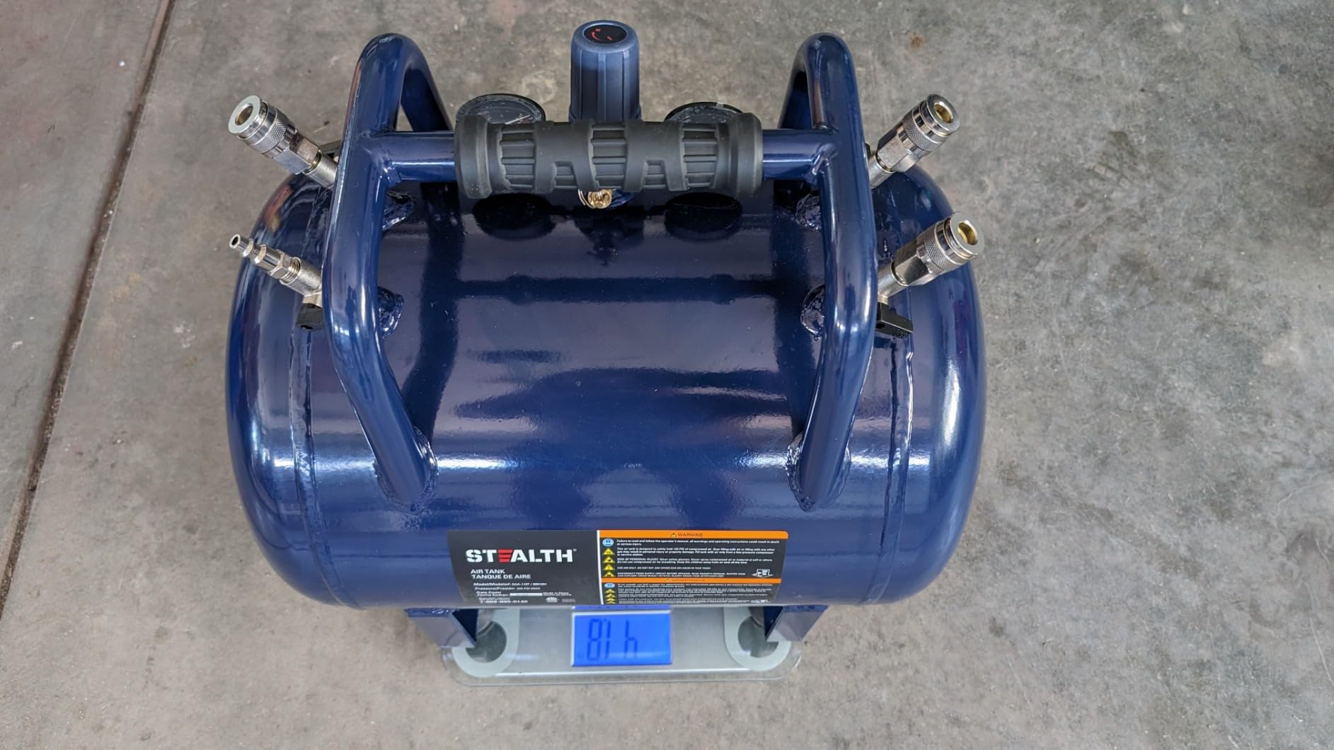 STEALTH Air Tank, High-Pressure 10-gallon Air Tank with Maximum 225PSI Pressure customer photo 1