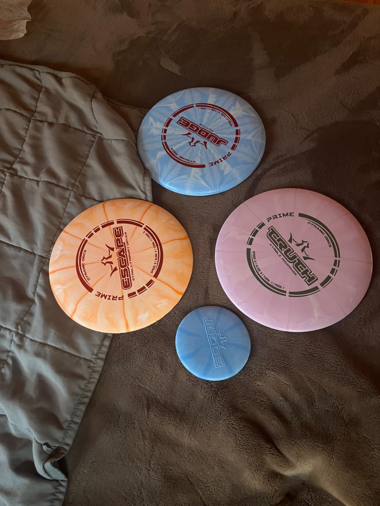 Dynamic Discs Prime Burst 3-Disc Golf Set | Includes Putter, Midrange, Driver, Mini Marker | 170-176g customer photo 1