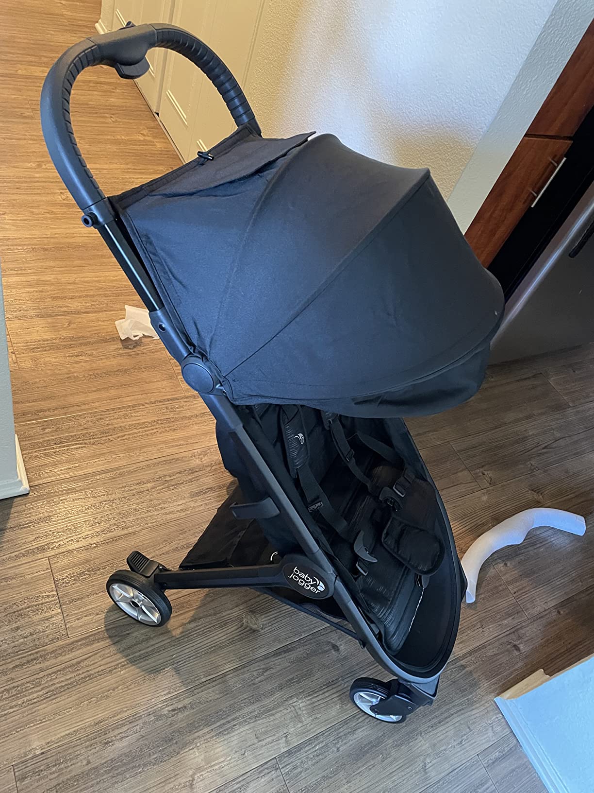 Baby Jogger City Tour 2 Carry-On Approved Travel Stroller, Ultra-Compact Baby Stroller, Lightweight, Easy Fold, Baby Travel Essential, Pitch Black customer photo 2