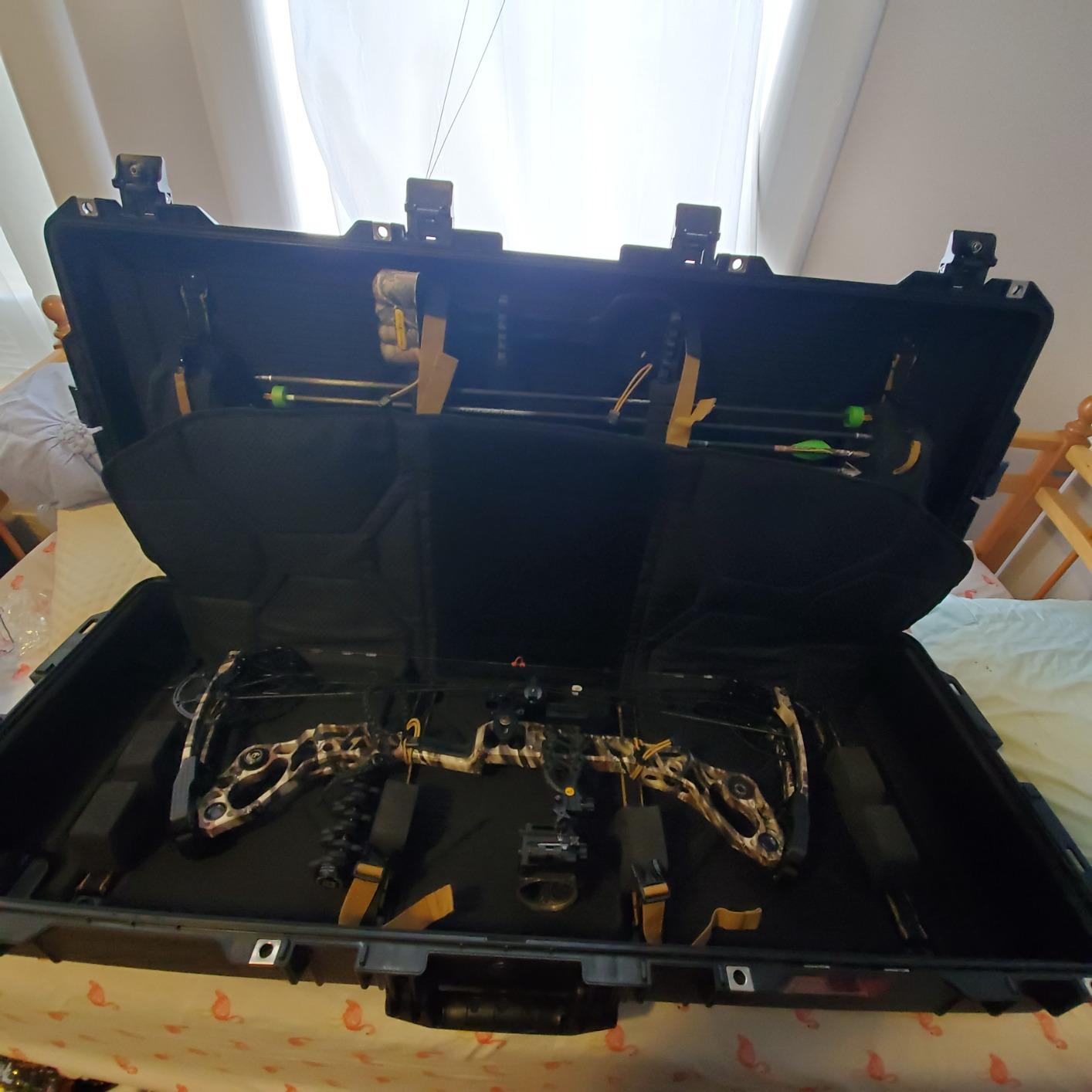 Pelican 1745 AIR Bow Case, Black - Lightweight Heavy Duty Hard Shell customer photo 2