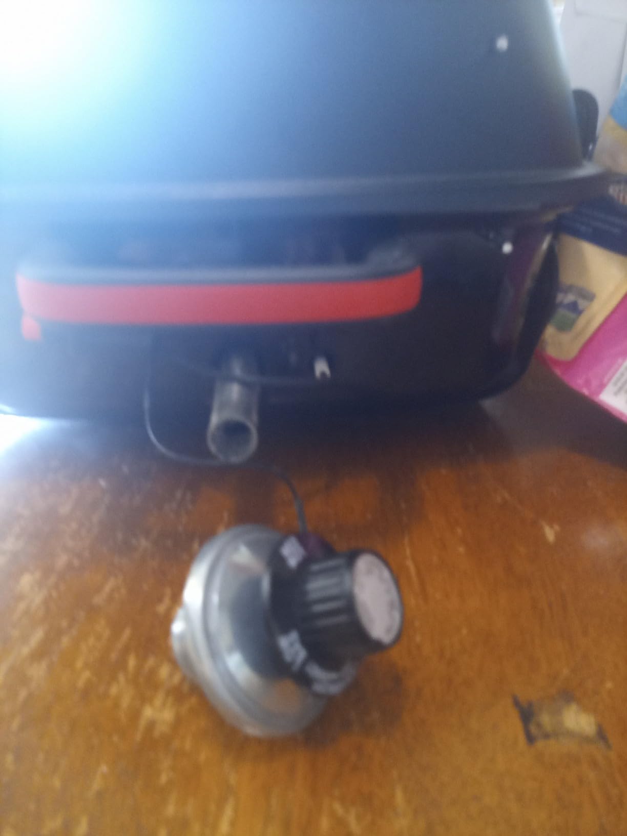 Megamaster Tabletop 1 Burner Gas Grill, Foldable Legs with Warming Rack customer photo 1