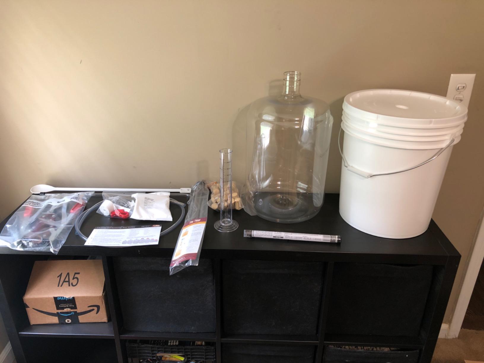 Wild Grapes Wine Equipment Starter Kit, 6 Gallon Fermenter | For Making up to 30 Bottles of Wine, Specifically Designed For 6 US Gallon (23L) Wine Kits, No Airlock Or Drilling Required customer photo 2