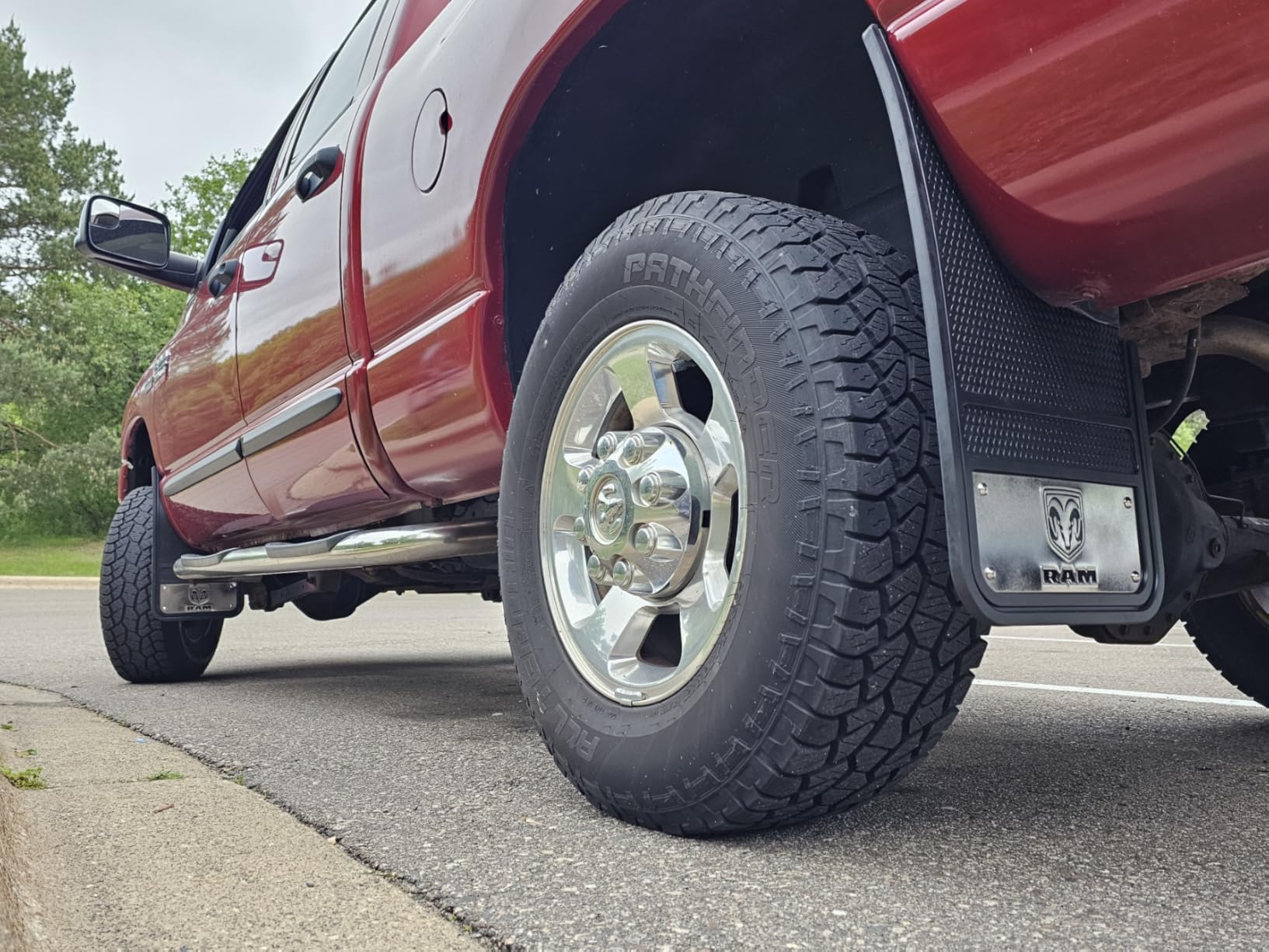 Plasticolor Ram Heavy Duty Front 12 X 23 Mud Guards, 12