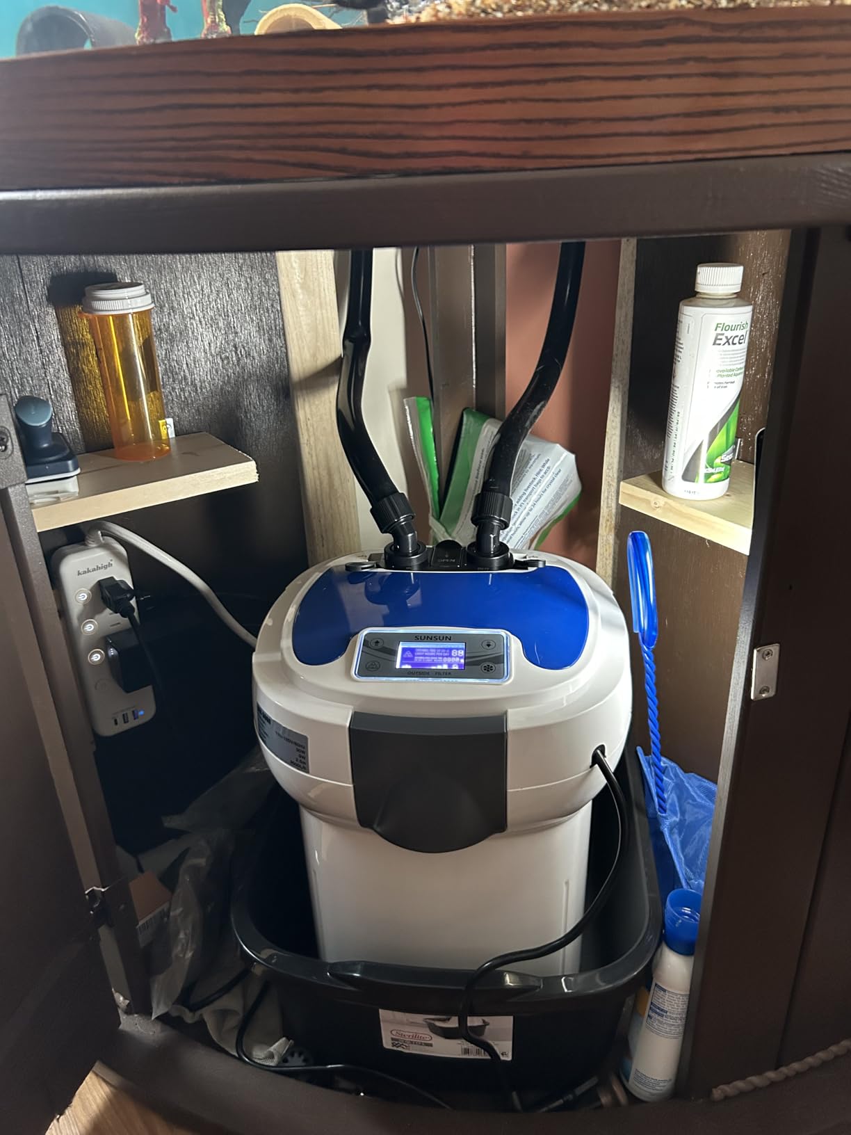 SunSun HW-3000 UV 9W 5-Stage External Canister Filter w/Media, 793gph, White, HW-3000 PRO customer photo 1