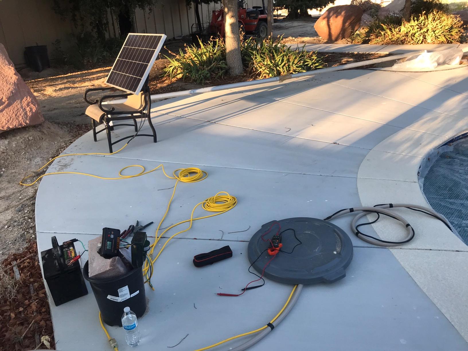 ECO-WORTHY Solar Well Pump Kit - 100W Solar Panel with 12V Deep Well Water Pump for Off-grid Living or Irrigation, Farm & Ranch customer photo 2